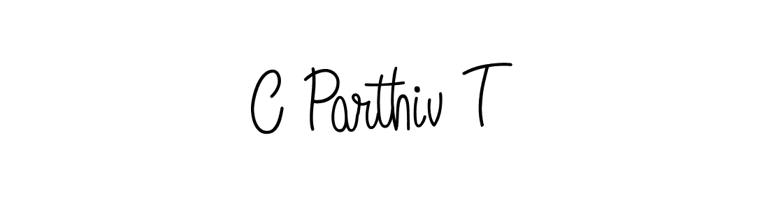 Best and Professional Signature Style for C Parthiv T. Angelique-Rose-font-FFP Best Signature Style Collection. C Parthiv T signature style 5 images and pictures png