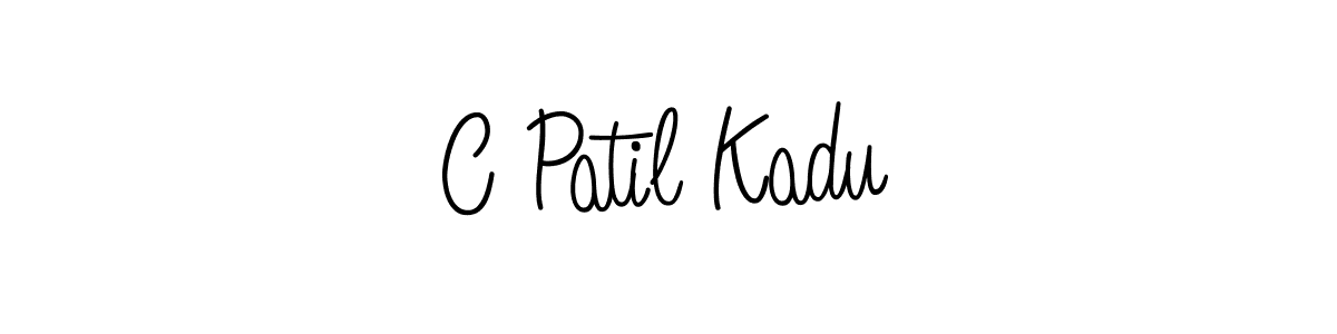 How to make C Patil Kadu signature? Angelique-Rose-font-FFP is a professional autograph style. Create handwritten signature for C Patil Kadu name. C Patil Kadu signature style 5 images and pictures png