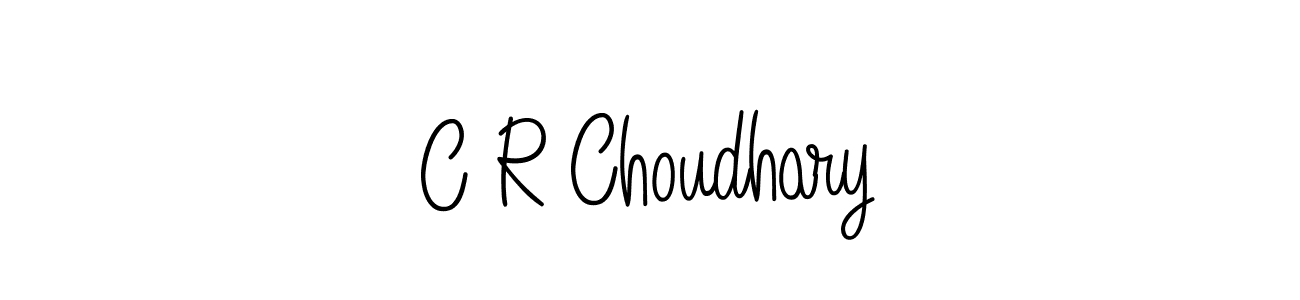 Make a short C R Choudhary signature style. Manage your documents anywhere anytime using Angelique-Rose-font-FFP. Create and add eSignatures, submit forms, share and send files easily. C R Choudhary signature style 5 images and pictures png