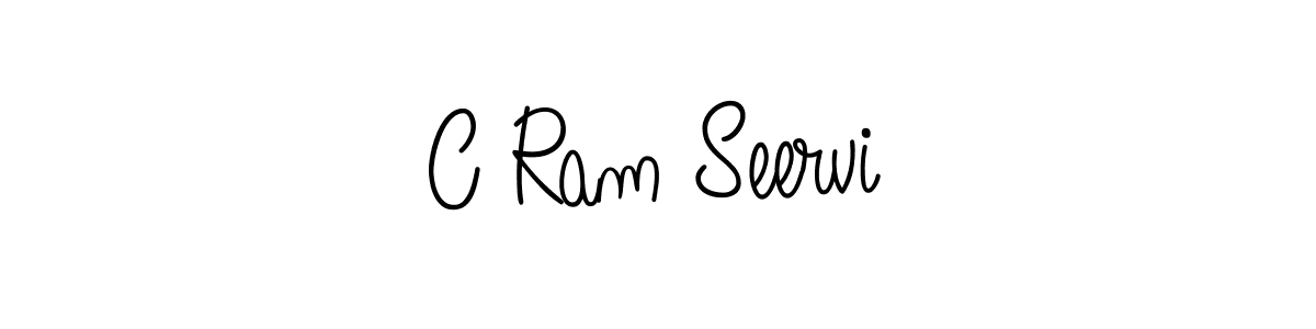 Create a beautiful signature design for name C Ram Seervi. With this signature (Angelique-Rose-font-FFP) fonts, you can make a handwritten signature for free. C Ram Seervi signature style 5 images and pictures png