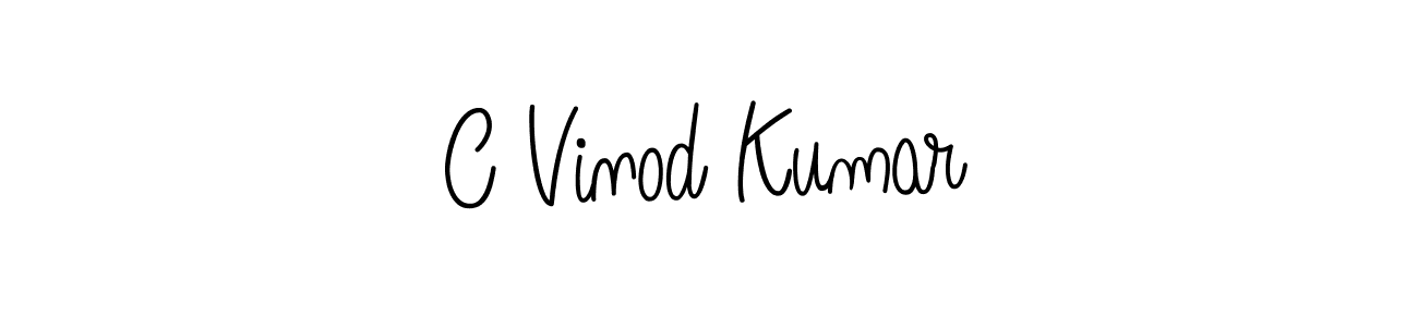 You can use this online signature creator to create a handwritten signature for the name C Vinod Kumar. This is the best online autograph maker. C Vinod Kumar signature style 5 images and pictures png