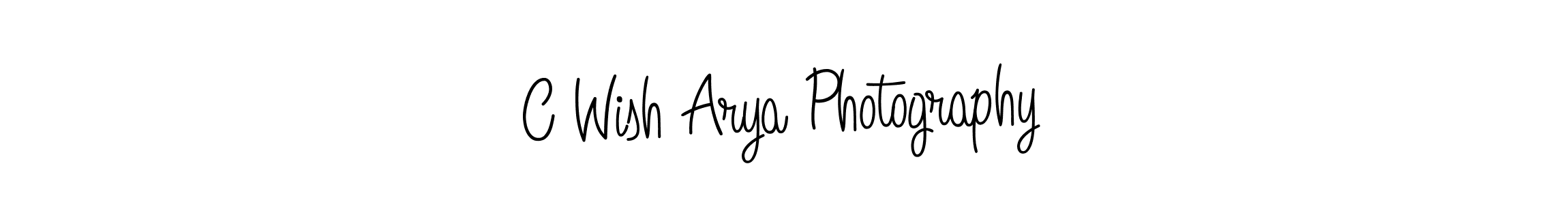 The best way (Angelique-Rose-font-FFP) to make a short signature is to pick only two or three words in your name. The name C Wish Arya Photography include a total of six letters. For converting this name. C Wish Arya Photography signature style 5 images and pictures png