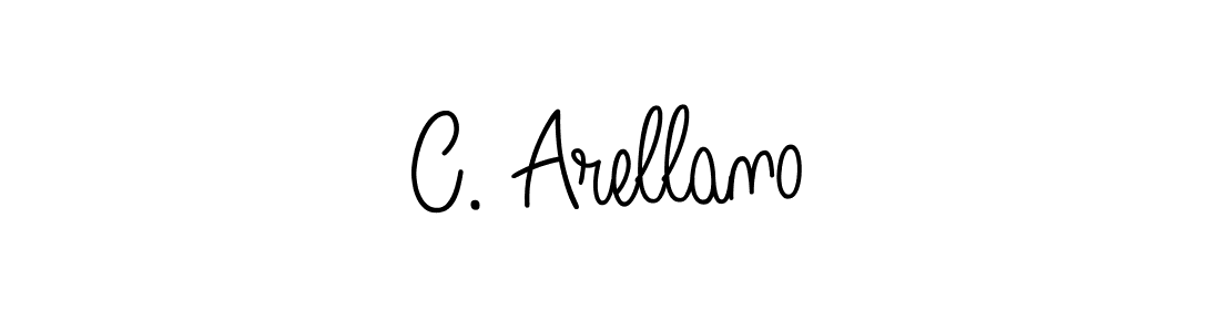 Create a beautiful signature design for name C. Arellano. With this signature (Angelique-Rose-font-FFP) fonts, you can make a handwritten signature for free. C. Arellano signature style 5 images and pictures png