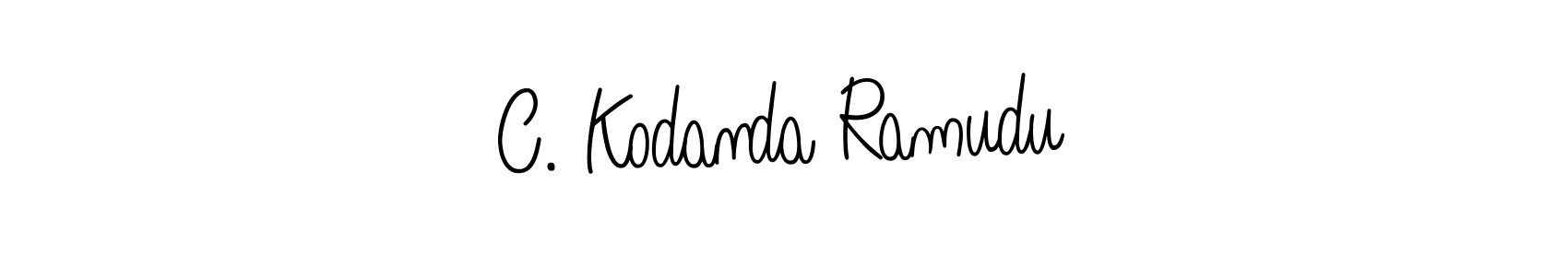 Best and Professional Signature Style for C. Kodanda Ramudu. Angelique-Rose-font-FFP Best Signature Style Collection. C. Kodanda Ramudu signature style 5 images and pictures png