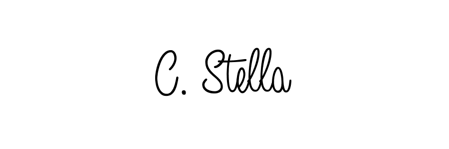 Make a beautiful signature design for name C. Stella. Use this online signature maker to create a handwritten signature for free. C. Stella signature style 5 images and pictures png