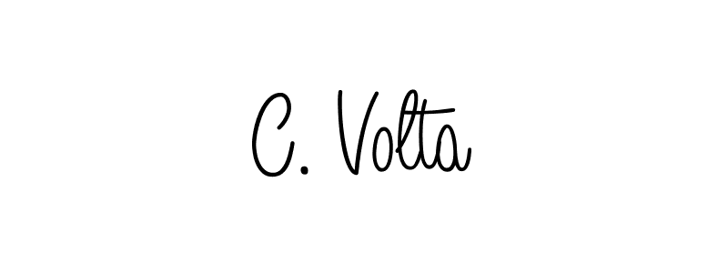 This is the best signature style for the C. Volta name. Also you like these signature font (Angelique-Rose-font-FFP). Mix name signature. C. Volta signature style 5 images and pictures png