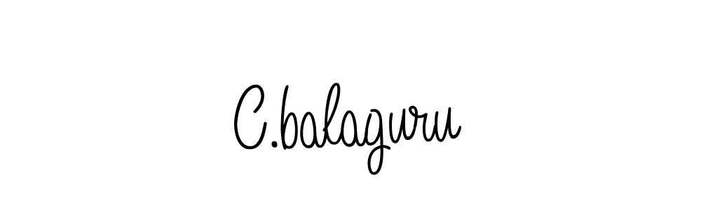 Create a beautiful signature design for name C.balaguru. With this signature (Angelique-Rose-font-FFP) fonts, you can make a handwritten signature for free. C.balaguru signature style 5 images and pictures png