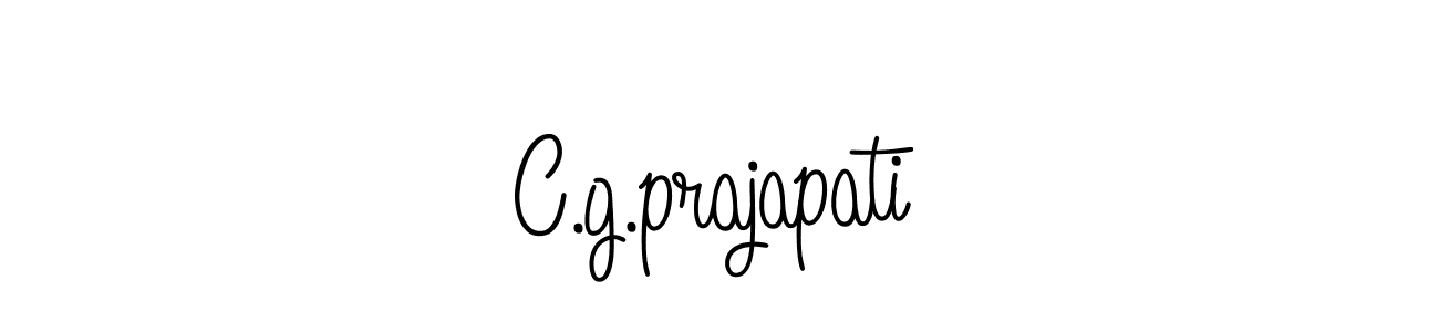 Make a beautiful signature design for name C.g.prajapati. Use this online signature maker to create a handwritten signature for free. C.g.prajapati signature style 5 images and pictures png