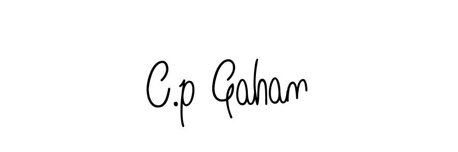 Use a signature maker to create a handwritten signature online. With this signature software, you can design (Angelique-Rose-font-FFP) your own signature for name C.p Gahan. C.p Gahan signature style 5 images and pictures png
