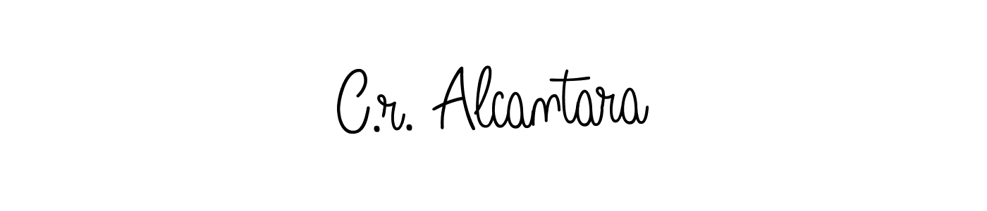 Make a beautiful signature design for name C.r. Alcantara. Use this online signature maker to create a handwritten signature for free. C.r. Alcantara signature style 5 images and pictures png