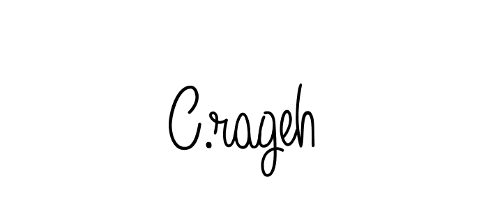 Make a beautiful signature design for name C.rageh. Use this online signature maker to create a handwritten signature for free. C.rageh signature style 5 images and pictures png