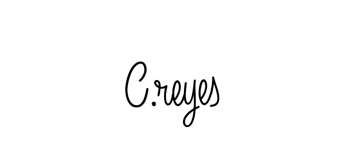 Once you've used our free online signature maker to create your best signature Angelique-Rose-font-FFP style, it's time to enjoy all of the benefits that C.reyes name signing documents. C.reyes signature style 5 images and pictures png