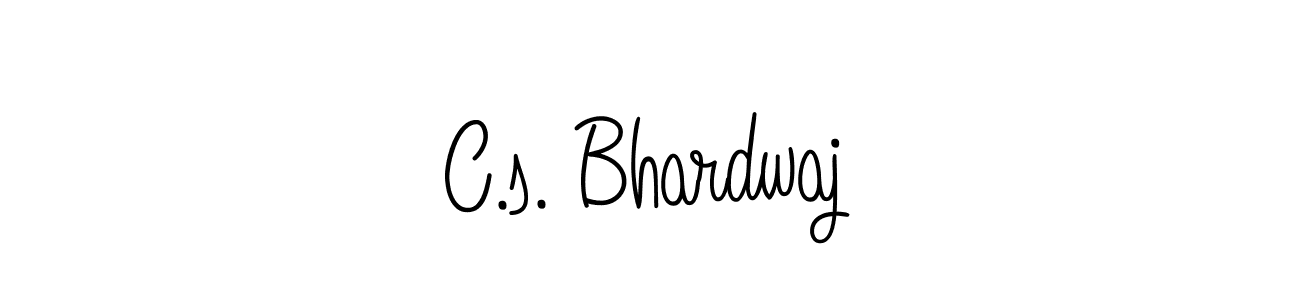 How to Draw C.s. Bhardwaj signature style? Angelique-Rose-font-FFP is a latest design signature styles for name C.s. Bhardwaj. C.s. Bhardwaj signature style 5 images and pictures png