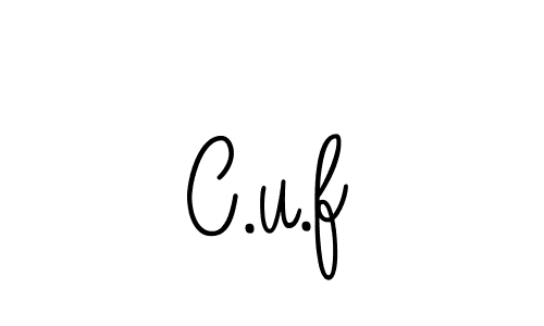 It looks lik you need a new signature style for name C.u.f. Design unique handwritten (Angelique-Rose-font-FFP) signature with our free signature maker in just a few clicks. C.u.f signature style 5 images and pictures png