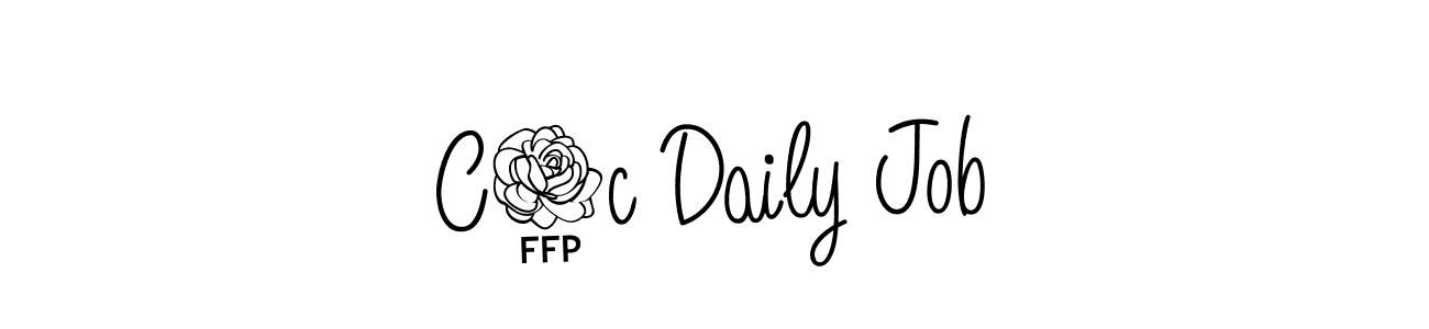 Make a short C2c Daily Job signature style. Manage your documents anywhere anytime using Angelique-Rose-font-FFP. Create and add eSignatures, submit forms, share and send files easily. C2c Daily Job signature style 5 images and pictures png