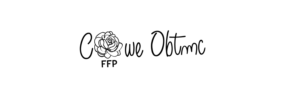 Once you've used our free online signature maker to create your best signature Angelique-Rose-font-FFP style, it's time to enjoy all of the benefits that C7we Obtmc name signing documents. C7we Obtmc signature style 5 images and pictures png