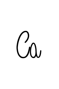 How to make Ca name signature. Use Angelique-Rose-font-FFP style for creating short signs online. This is the latest handwritten sign. Ca signature style 5 images and pictures png