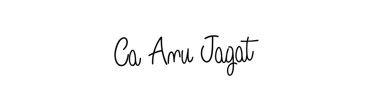 It looks lik you need a new signature style for name Ca Anu Jagat. Design unique handwritten (Angelique-Rose-font-FFP) signature with our free signature maker in just a few clicks. Ca Anu Jagat signature style 5 images and pictures png