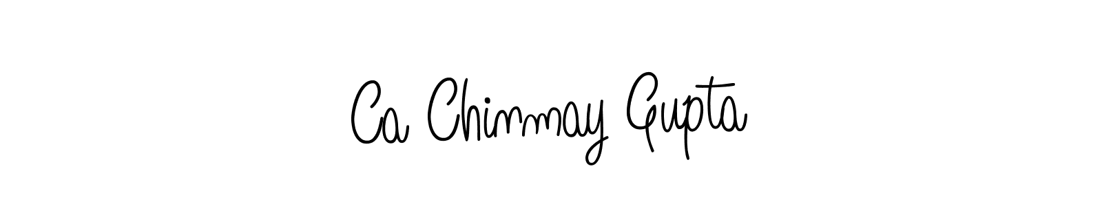 Use a signature maker to create a handwritten signature online. With this signature software, you can design (Angelique-Rose-font-FFP) your own signature for name Ca Chinmay Gupta. Ca Chinmay Gupta signature style 5 images and pictures png