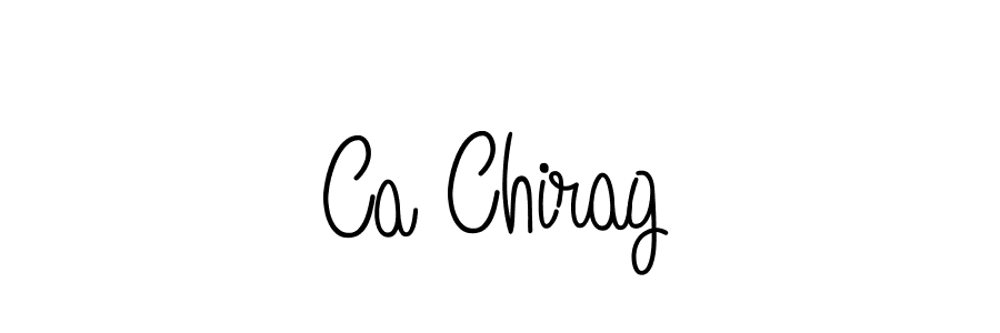 It looks lik you need a new signature style for name Ca Chirag. Design unique handwritten (Angelique-Rose-font-FFP) signature with our free signature maker in just a few clicks. Ca Chirag signature style 5 images and pictures png