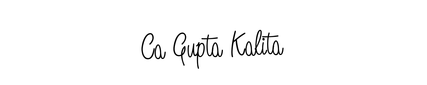 Angelique-Rose-font-FFP is a professional signature style that is perfect for those who want to add a touch of class to their signature. It is also a great choice for those who want to make their signature more unique. Get Ca Gupta Kalita name to fancy signature for free. Ca Gupta Kalita signature style 5 images and pictures png
