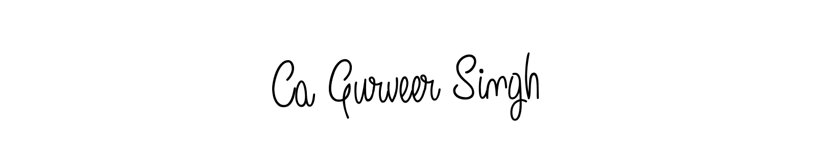 Similarly Angelique-Rose-font-FFP is the best handwritten signature design. Signature creator online .You can use it as an online autograph creator for name Ca Gurveer Singh. Ca Gurveer Singh signature style 5 images and pictures png