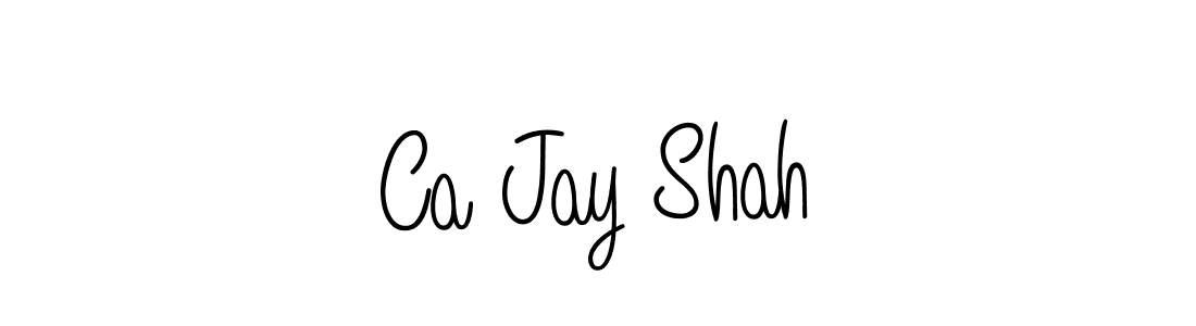 Also You can easily find your signature by using the search form. We will create Ca Jay Shah name handwritten signature images for you free of cost using Angelique-Rose-font-FFP sign style. Ca Jay Shah signature style 5 images and pictures png