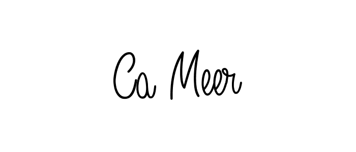 The best way (Angelique-Rose-font-FFP) to make a short signature is to pick only two or three words in your name. The name Ca Meer include a total of six letters. For converting this name. Ca Meer signature style 5 images and pictures png