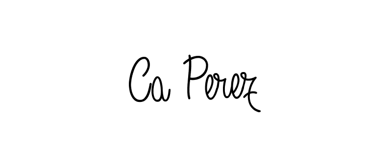 How to Draw Ca Perez signature style? Angelique-Rose-font-FFP is a latest design signature styles for name Ca Perez. Ca Perez signature style 5 images and pictures png