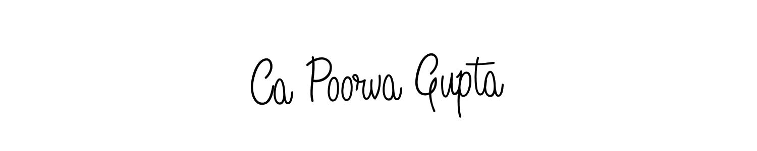 Best and Professional Signature Style for Ca Poorva Gupta. Angelique-Rose-font-FFP Best Signature Style Collection. Ca Poorva Gupta signature style 5 images and pictures png