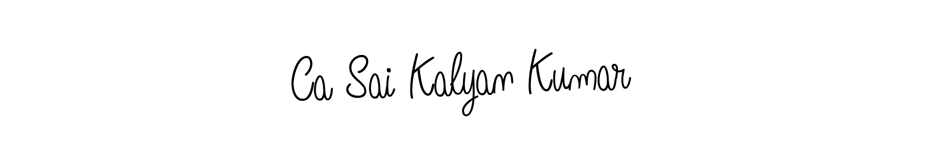 This is the best signature style for the Ca Sai Kalyan Kumar name. Also you like these signature font (Angelique-Rose-font-FFP). Mix name signature. Ca Sai Kalyan Kumar signature style 5 images and pictures png