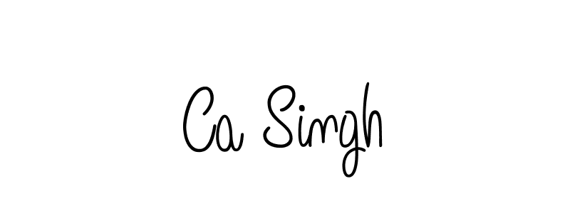 How to make Ca Singh signature? Angelique-Rose-font-FFP is a professional autograph style. Create handwritten signature for Ca Singh name. Ca Singh signature style 5 images and pictures png