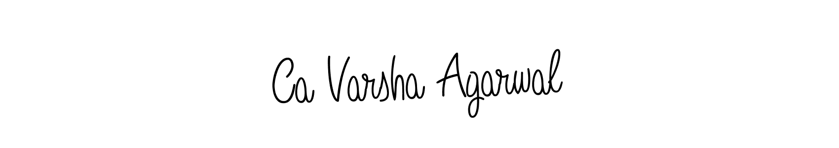 Also You can easily find your signature by using the search form. We will create Ca Varsha Agarwal name handwritten signature images for you free of cost using Angelique-Rose-font-FFP sign style. Ca Varsha Agarwal signature style 5 images and pictures png