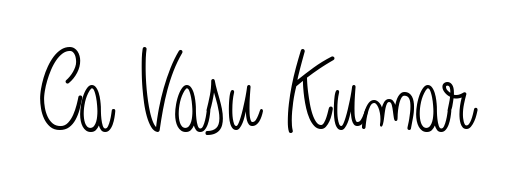 Personalize your online presence with Ca Vasu Kumar signature rendered in elegant Angelique-Rose-font-FFP font. Great for website footers and blogs. Ca Vasu Kumar signature style 5 images and pictures png