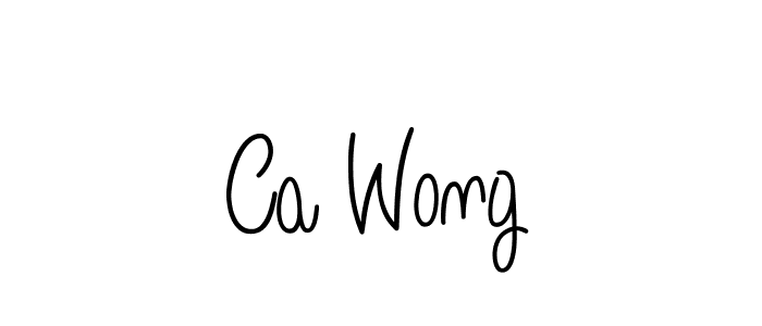 Once you've used our free online signature maker to create your best signature Angelique-Rose-font-FFP style, it's time to enjoy all of the benefits that Ca Wong name signing documents. Ca Wong signature style 5 images and pictures png