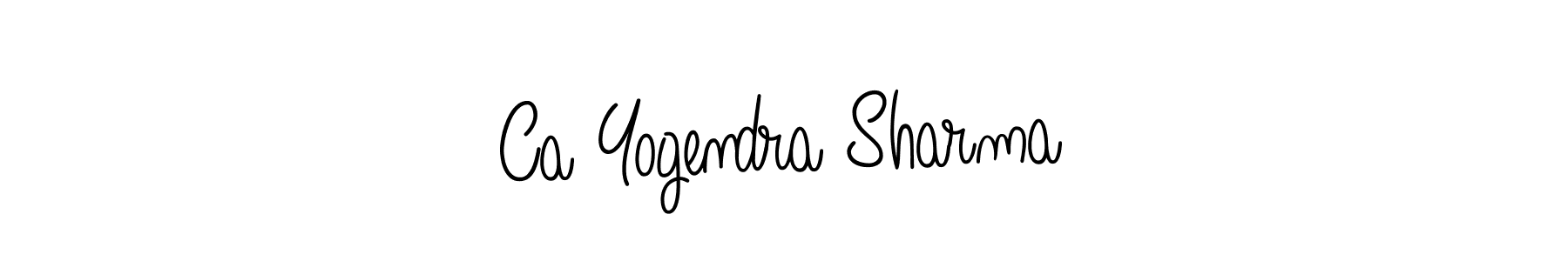 Check out images of Autograph of Ca Yogendra Sharma name. Actor Ca Yogendra Sharma Signature Style. Angelique-Rose-font-FFP is a professional sign style online. Ca Yogendra Sharma signature style 5 images and pictures png