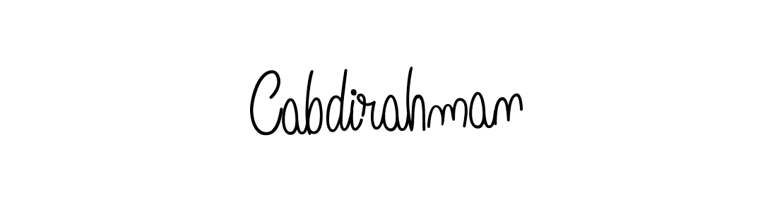 Make a short Cabdirahman signature style. Manage your documents anywhere anytime using Angelique-Rose-font-FFP. Create and add eSignatures, submit forms, share and send files easily. Cabdirahman signature style 5 images and pictures png