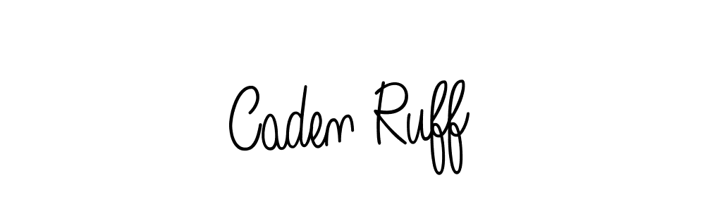 Use a signature maker to create a handwritten signature online. With this signature software, you can design (Angelique-Rose-font-FFP) your own signature for name Caden Ruff. Caden Ruff signature style 5 images and pictures png