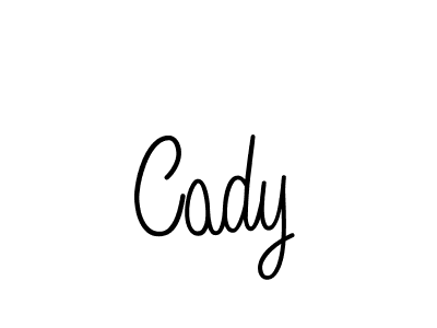 How to make Cady name signature. Use Angelique-Rose-font-FFP style for creating short signs online. This is the latest handwritten sign. Cady signature style 5 images and pictures png