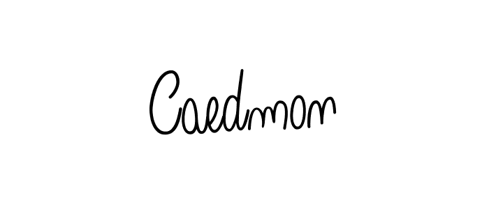 How to Draw Caedmon signature style? Angelique-Rose-font-FFP is a latest design signature styles for name Caedmon. Caedmon signature style 5 images and pictures png