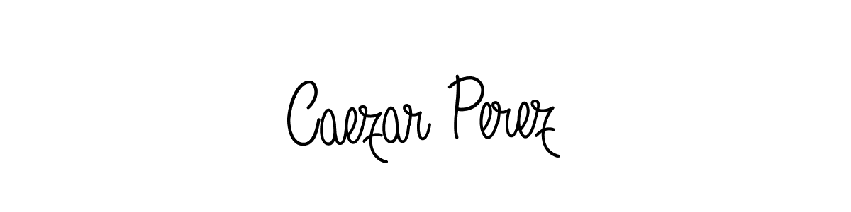 Caezar Perez stylish signature style. Best Handwritten Sign (Angelique-Rose-font-FFP) for my name. Handwritten Signature Collection Ideas for my name Caezar Perez. Caezar Perez signature style 5 images and pictures png