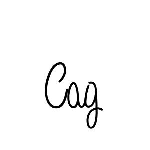 Cag stylish signature style. Best Handwritten Sign (Angelique-Rose-font-FFP) for my name. Handwritten Signature Collection Ideas for my name Cag. Cag signature style 5 images and pictures png