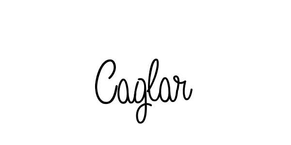 Design your own signature with our free online signature maker. With this signature software, you can create a handwritten (Angelique-Rose-font-FFP) signature for name Caglar. Caglar signature style 5 images and pictures png