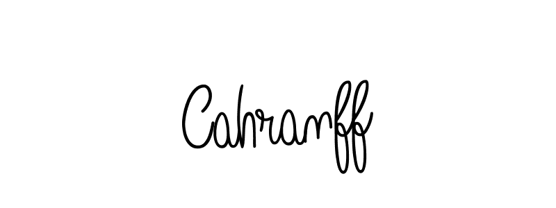 Use a signature maker to create a handwritten signature online. With this signature software, you can design (Angelique-Rose-font-FFP) your own signature for name Cahranff. Cahranff signature style 5 images and pictures png