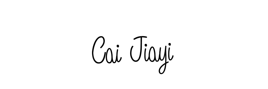 You can use this online signature creator to create a handwritten signature for the name Cai Jiayi. This is the best online autograph maker. Cai Jiayi signature style 5 images and pictures png