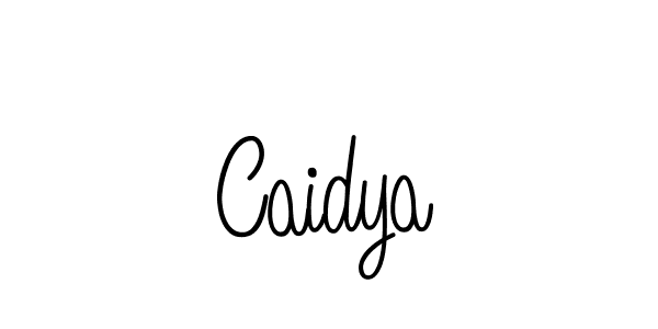 You should practise on your own different ways (Angelique-Rose-font-FFP) to write your name (Caidya) in signature. don't let someone else do it for you. Caidya signature style 5 images and pictures png