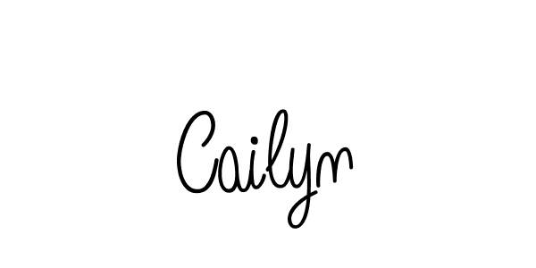 Design your own signature with our free online signature maker. With this signature software, you can create a handwritten (Angelique-Rose-font-FFP) signature for name Cailyn. Cailyn signature style 5 images and pictures png