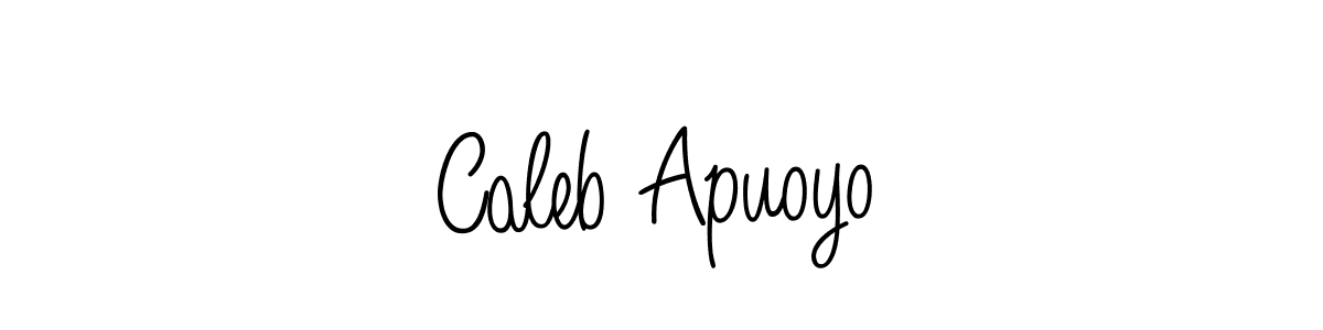 It looks lik you need a new signature style for name Caleb Apuoyo. Design unique handwritten (Angelique-Rose-font-FFP) signature with our free signature maker in just a few clicks. Caleb Apuoyo signature style 5 images and pictures png