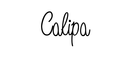 A timeless handwritten aesthetic for Calipa. The Angelique-Rose-font-FFP font gives your signature a handcrafted feel with natural curves. Calipa signature style 5 images and pictures png