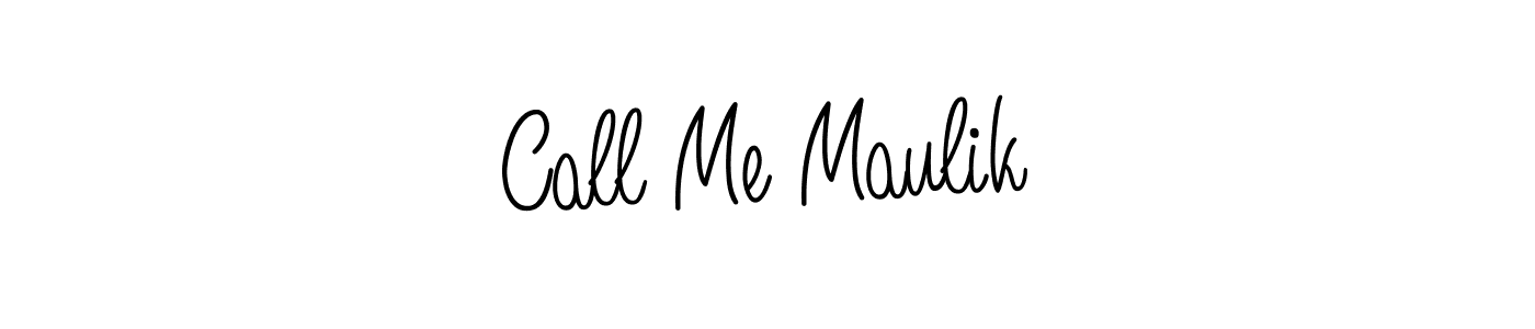 How to Draw Call Me Maulik signature style? Angelique-Rose-font-FFP is a latest design signature styles for name Call Me Maulik. Call Me Maulik signature style 5 images and pictures png